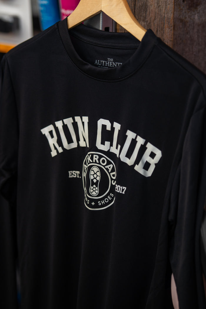 Unisex BackRoads Run Club Essential Performance Long Sleeve Tee