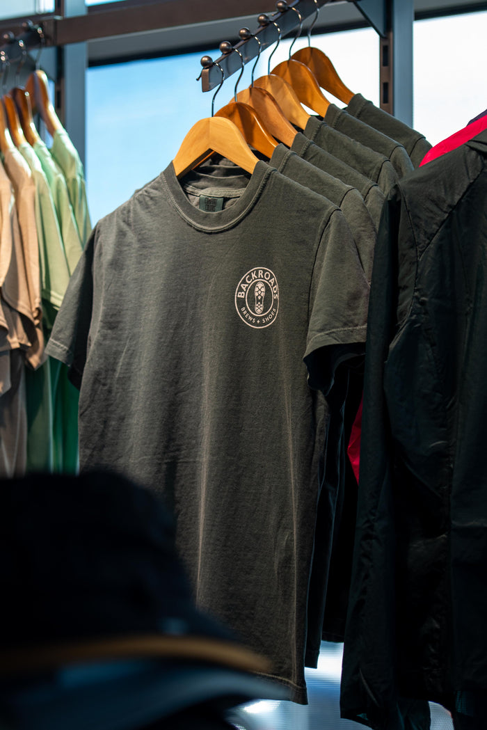 Unisex BackRoads Small Logo Tee