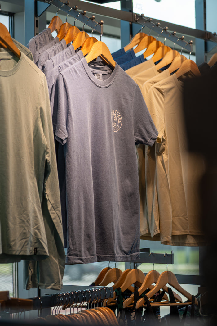 Unisex BackRoads Small Logo Tee