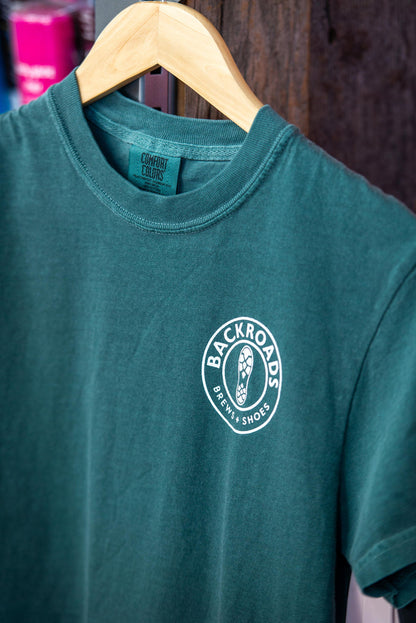 Unisex BackRoads Small Logo Tee