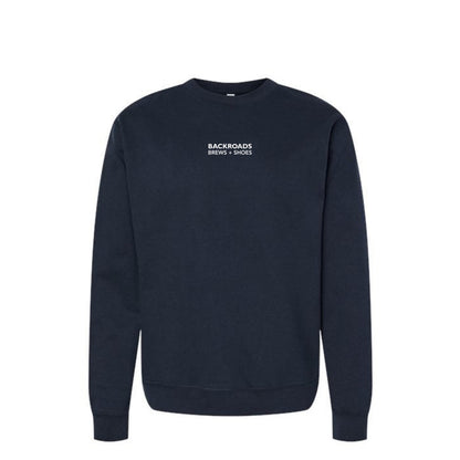 Unisex BackRoads Word Logo Crew Sweater 2.0