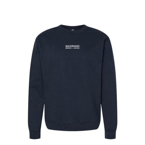 Unisex BackRoads Word Logo Crew Sweater 2.0