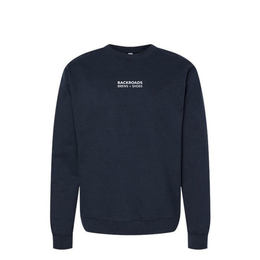 Unisex BackRoads Word Logo Crew Sweater 2.0