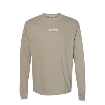 Unisex BackRoads Word Logo Long Sleeve Tee