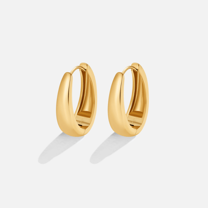 Valentina Gold Hoop Earrings