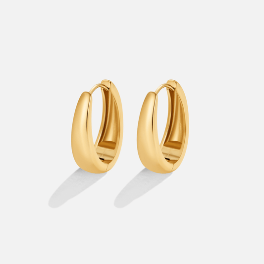 Valentina Gold Hoop Earrings