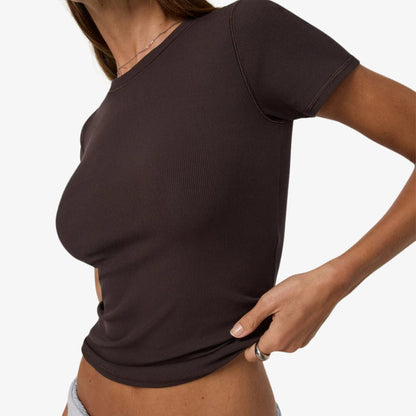 Women's Pose Fitted Tee - Long