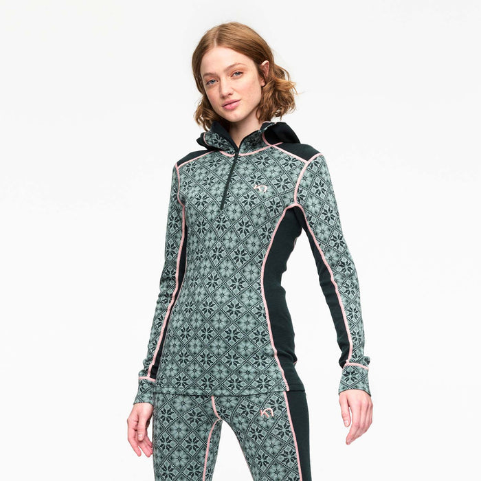 Women's Rose Baselayer Hoodie - XS