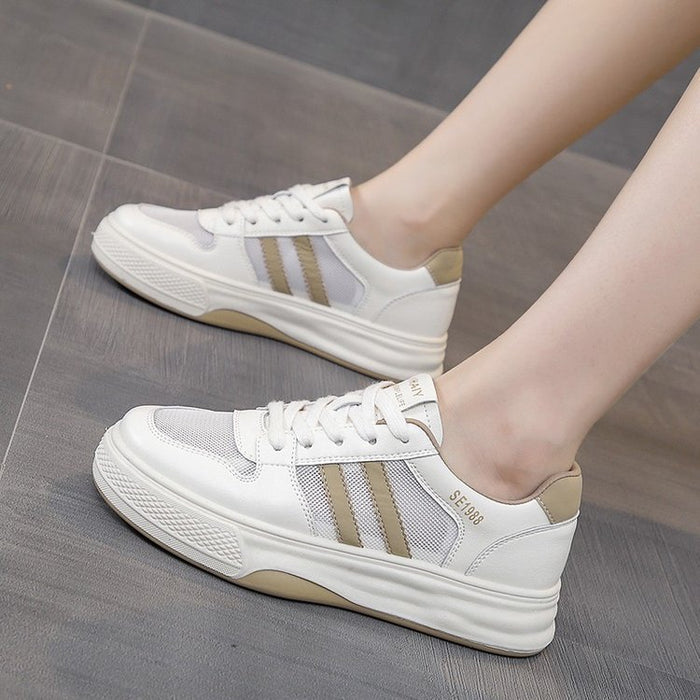 Women's Sequin Mesh Chunky Sole Sneakers – Glam & Comfortable