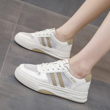 Women's Sequin Mesh Chunky Sole Sneakers – Glam & Comfortable